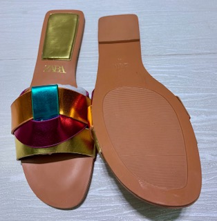 ZARA RAINBOW SLIPPERS 10438