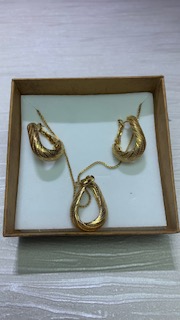 EARRING with NECKLACE 10487